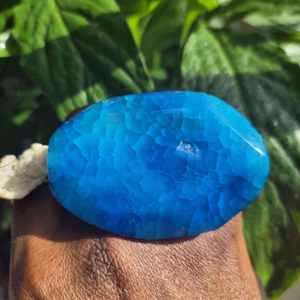 Desigual Vibrant Blue Statement Ring - image 1